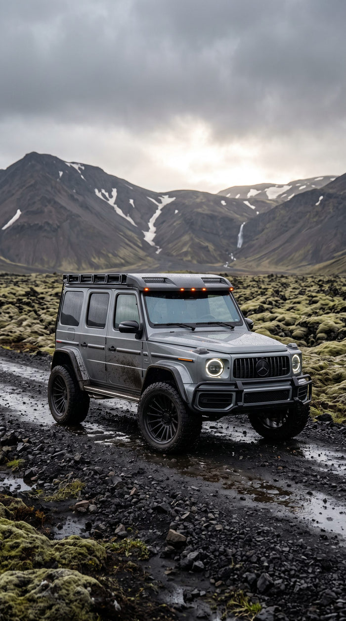 G63 4x4 squared on T1 forged wheels
