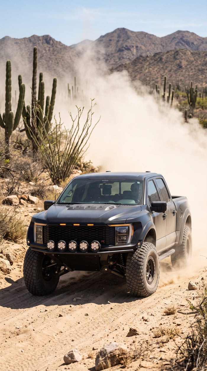 Ford Raptor on T1 forged wheels